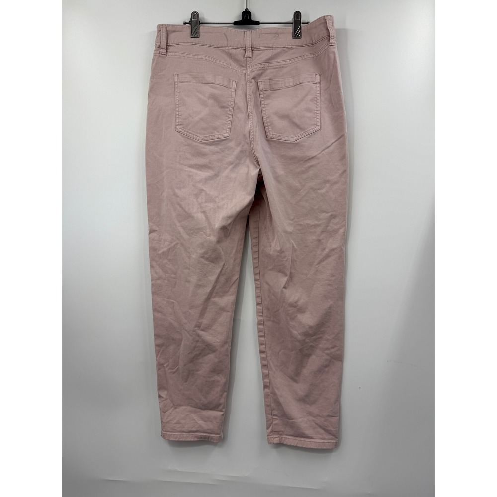Boden Richmond Utility Straight Leg Pants Dusty Rose Pink High Rise US 10 - Picture 7 of 10